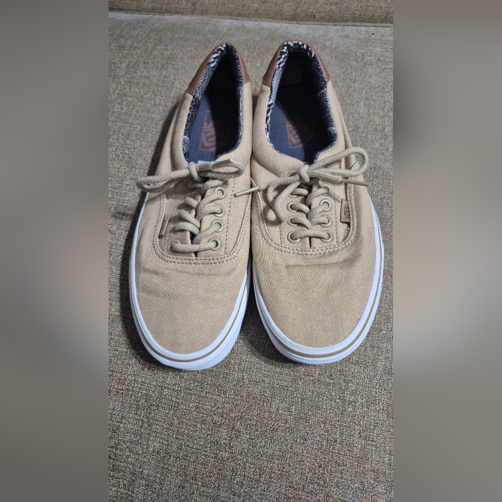 VANS Casual Tan Canvas Sneakers